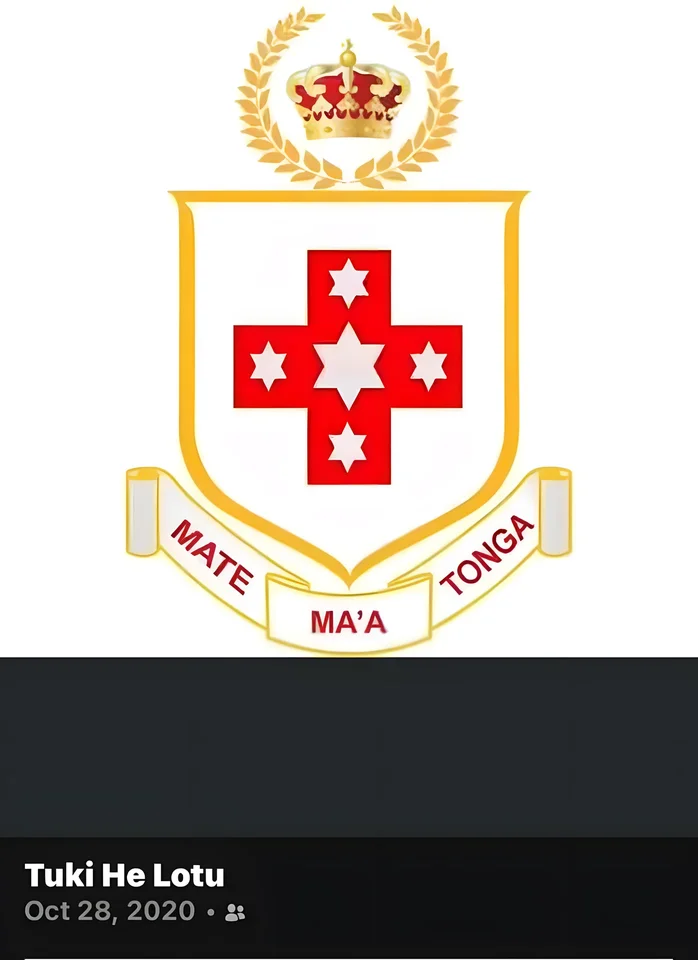 Mate Maʻa Tonga crest artwork